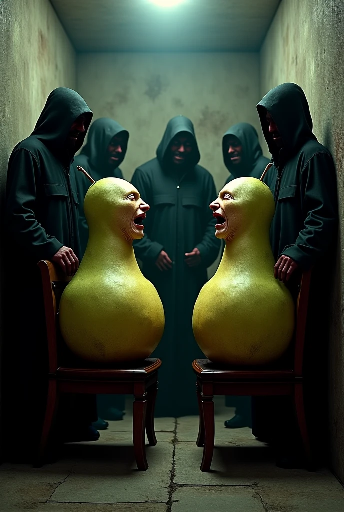 (masterpiece), best quality, (( two old men in blue suit and black suit stands beside)) (((nude naked nude naked young teen girl has very short brown hair and wears a traffic cone on her head and holds an apple))) and has medium breast and nipple and vagina and earring and necklace and wristwatch, blackboard, writing chart, classroom, classroom, class room, black man in the background holds girl,