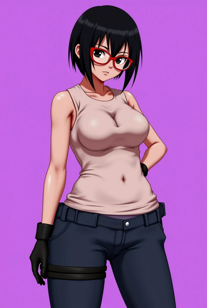 source_anime, rating_explicit, score_9, score_8_up, score_7_up, black_hair, goth, gothic, short_hair, looking at viewer, crop top, skirt, thighhighs, black clotges, goth girl, ikuchan, 1boy, standing side by side, faceless male, ), muscular male, ((size difference)), clothed, gyaru fashion, grab, cuckold pov, ((netorare)), ((ntr)), cuck, cuckolding, ((light skinned male)), ((cuck)), ((bleached)), ((wmaf)), white male Asian female, queen of hearts, qoh