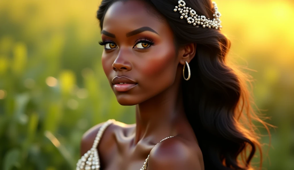 un gros plan d'une femme avec une bague au doigt, photo d'une femme noire, portrait promotionnel, with peau brune, peau brune. light makeup, Jeune femme noire, high resolution, portrait de haute qualité, magnifique belle femme, une belle jeune femme, photo d'une belle femme, portrait de haute qualité photoshoot, photo officielle, séance photo pour une marque de soins de la peau, photo officielle du produit