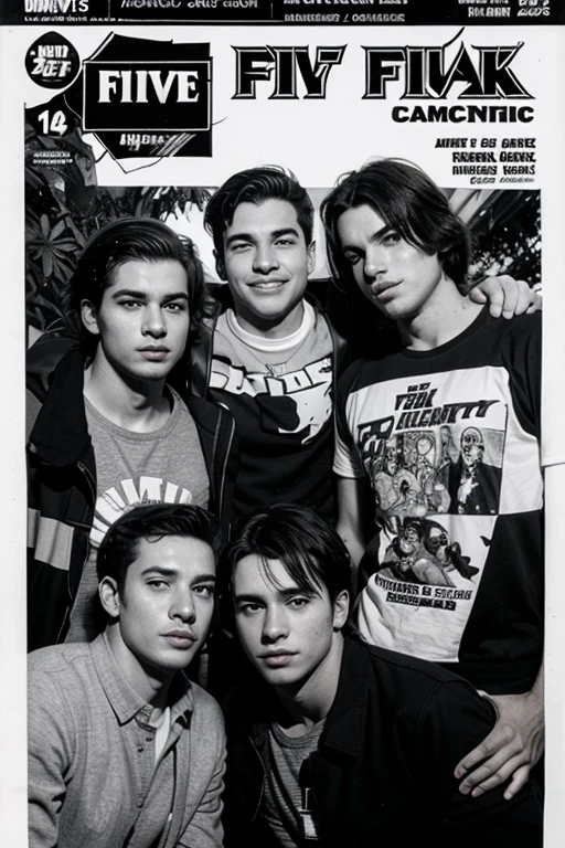 portrait of three shirtless smooth chested 25yo college men, stubble, sort shaggy hair, flirty, looking at camera, middle body shot, magazine photoshoot, perfect faces, chiseled good looks