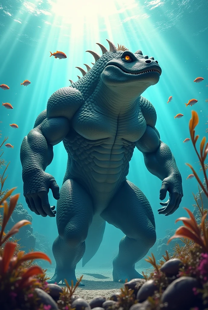 (stone fur), (stone skin), stone statue of a crocodile all gray, morbidly fat, nude, erect penis, love juice dripping, stunned face, no humans, top quality, Super detailed, 4k, 8k, high resolution, absurd resolution, (masterpiece), anime illustration