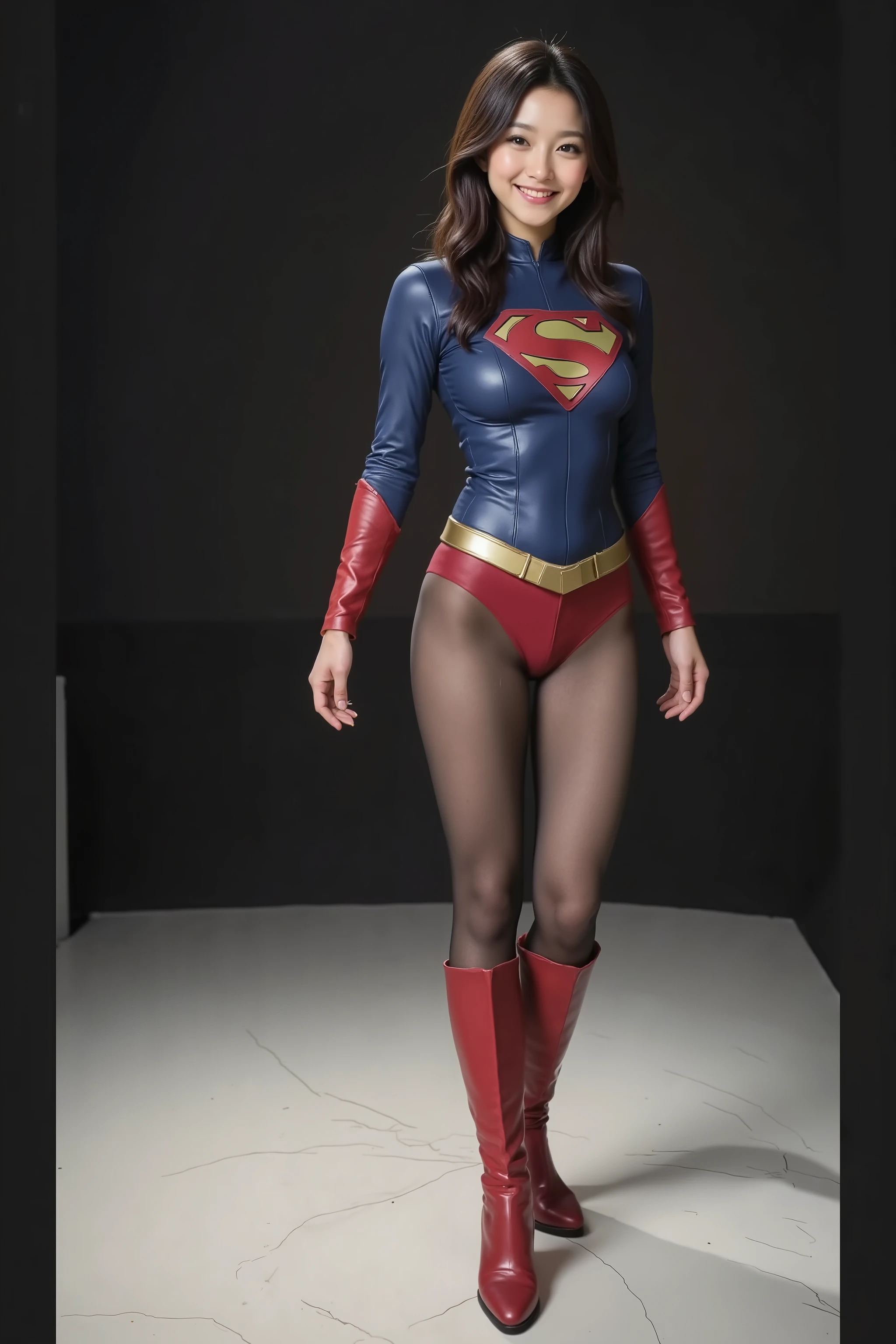 Lying in blood、The  of the beautiful Japanese girl Supergirl、