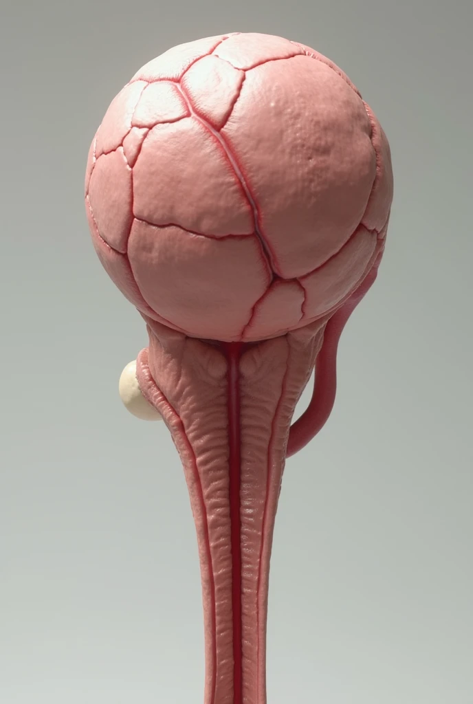 occipital bone and its nerves, Rear view