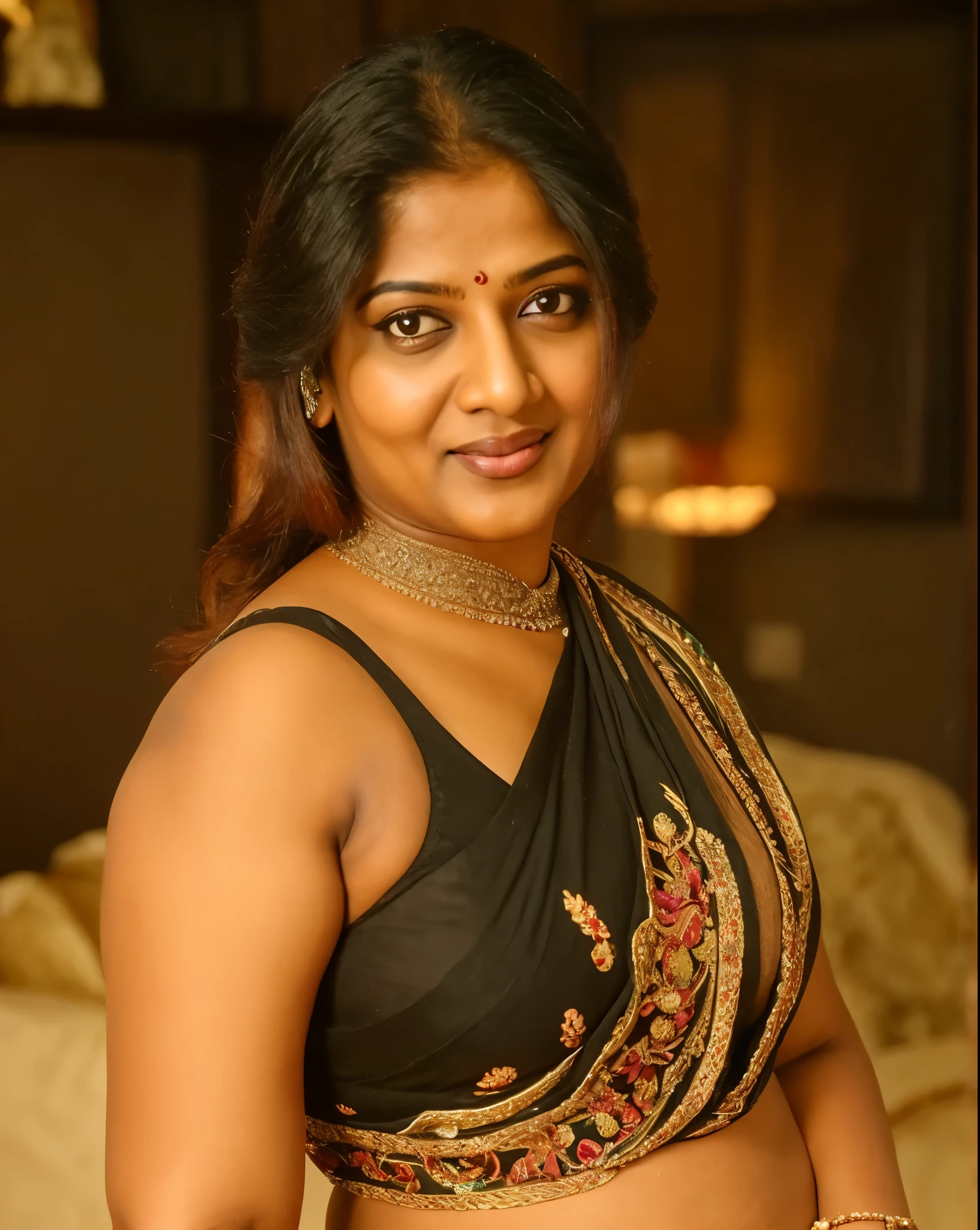 Foto RAW,photorealistic,true milf,mature wrinkles skin,tanlines,photography,full body shot,70 years old Woman,looks like Gayathri Yuvaraj,mommy,master shot,perfect eyes,goddess like beauty,Gayathri Yuvaraj amma,pierced eyes,perfect thick chubby mallu Desi aunty bhabhi,Wearing a Stanapatta,a chest-band.Saree model,model Photography,Indian saree shoot,Indian traditional wear advertising photography,traditional wear brand shoot,face of indian chubby milf actress Gayathri Yuvaraj,masterpiece,realistic,realism, incredible details,pleasure,photorealism,detailed skin, skin pores,high contrast,photorealistic Artstation 8k HD digital art trend of high definition and detailed realistic skin texture,ultra detail,realistic skin texture,armature,best quality,ultra high definition, (photorealistic:1.4),high resolution,detail,raw photo,sweat,Re sharp,by Lee Jefferies Nikon D850 Film Stock Photo 4 Kodak Portra 400 Camera F1.6 Lens Rich Color Ultra Real Realistic Realistic Textures Dramatic Lighting Unreal Engine Trending at Art Station Cinestill 800,(pele altamente detalhada: 1.2), 8k UHD, DSLR,soft-lighting,alta qualidade,grain of film,Fujifilm XT3,she didn't like to wear blouse or bra,she is happy to wear only saree,she hates blouse or bra,detailed hairy armpits,hyper realistic skin,skin pores,sweat,veins on the body,skin texture,freckles 0.2, RAW photo,astounding details,professional fashion photography,photographed by master photographer,insane skin texture details,bulky figure,plus size Indian aunty,chubby Indian housewife,Indian desi Mature widow aunty,queen of seduction,tempting jiggly figure,appealing body language,she wants to alleviate his loneliness,she wants to be a sugarmommy,mature aged beauty,true mature goddess,visible wrinkles and stretchmarks as she aged, few tanlines in her face,mother of six sons,erotic fantasy,kaamwali aunty,alluring figure,stretchmarks visible on belly,thick thighs,realistic vagina,gigantic big saggy breast, pubic hair