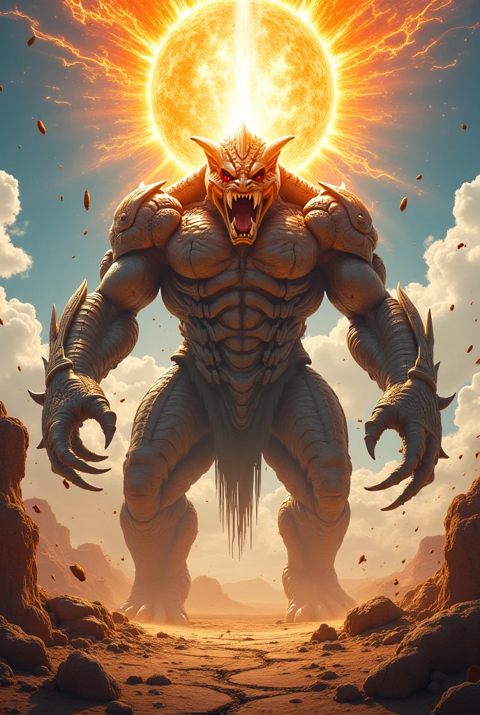 behemoth,big dragon,Surrounded by countless planets,Cthulhu