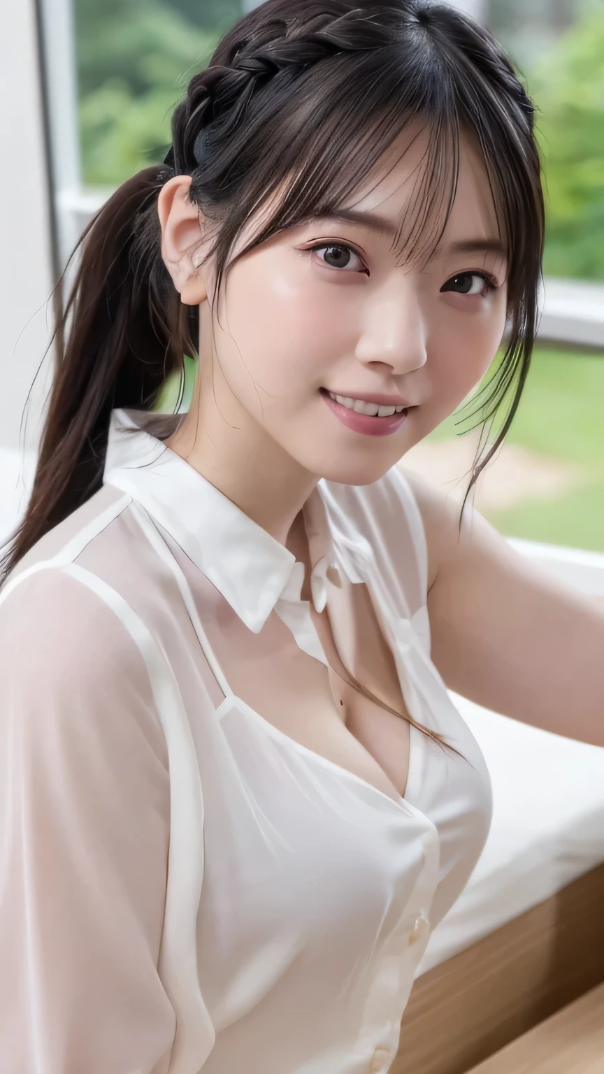 (((night bar:1.3, indoor, Photographed from the front))), ((long hair:1.3, suit,japanese woman,smile, cute)), (clean, natural makeup), (highest quality, masterpiece:1.3, 超High resolution), (Super detailed, caustics), (realistic:1.4, RAW shooting), very detailed, High resolution, 16K resolution, sleeveless:1.5,