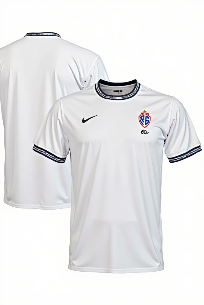 make a white sweden team jersey with nordic theme with blue and yellow details