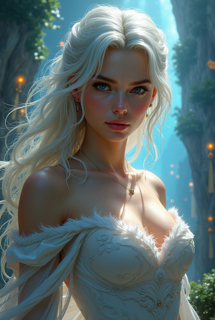 realistic.anime illustration, anime drawing,Beautiful elf with small ears, long and loose blonde hair that reaches her waist and piercing blue eyes,,(Best quality, 8K, masterpiece: 1.2), Very detailed face, beautiful detailed eyes, beautiful detailed lips, ultra detailed huge breasts, extremely profiled breasts, description of extreme details, vivid and intense colors, vibrant colors, bright magical aura, ethereal lighting, Plowed woman in erotic dress, Fairy Queen, Fantasy Art Style, Cute Fairy, Beautiful Fantasy Art, Amazing Fantasy Art, Fairy, Cute and Sexy Fairy Queen, HD Fantasy Art, huge breasts. Vivid and intense colors, vibrant colors, extreme detail description, wide neckline, image of a full body elf, vivid and intense colors, vibrant colors, extreme detail description, HUGE BREASTS,(beautiful ultra detailed natural breasts, extremely shaped breasts,breasts move/bounce naturally,(beautiful thick nipples protruding,very large,fat,luscious realistic and detailed), (toned and shaped butt, detailed beautiful firm butt, round and narrow),(beautiful thick liped pussy,delicious detailed and defined)