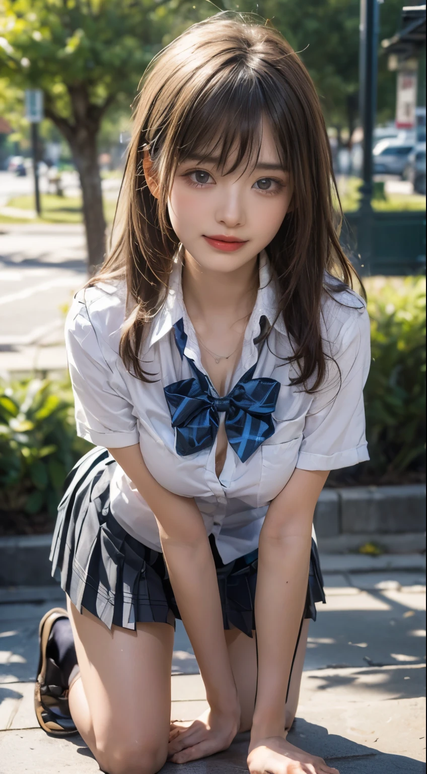 (1 girl)、(Sexy look:1.5)、(Flat Chest:1.3)、(Very detailedな目、Very detailedな顔)、(超Real、High resolution)、(highest quality:1.4)、(super high quality)、Real skin texture、Raw photo、(Real、Photorealistic:1.37)、Very detailed、Professional photos、(Schoolの、Pleated skirt showing short underwear:1.3)、(Staring at me)、(School、classroom)、Belly-baring big breasts、(((Her clothes are too short and her underboobs are showing:1,5)))、ulzzang-6500-v1.1, (raw photo:1.2), (photorealistic:1.4), beautiful detailed girl, very detailed eyes and face, beautiful detailed eyes, ridiculous, incredibly ridiculous, huge file size, super detailed, high resolution, very detailed, best quality, masterpiece, kemomimi, ((Japanese girls' high school uniform)), illustration, very detailed, CG, unified, 8k wallpaper, amazing, Fine details, masterpiece, best quality, very detailed CG uniform 8k wallpaper, light on face, cinematic lighting, 1girl, 16 years old, ((no panties)), ((dynamic pose))), (camel toe), (half), (pantyhose), (knee-bending leg sitting))、girl bent down, squatting down, holding viewers hand, grabbing pussy with other hand, peeing in forward direction;1,5, gaping open mouth:1,5, aroused, eyes closed hard:1,7, clenched teeth, hands grabbing in air, (((orgasm face))), (((peeing))), (((pee going forward))), (((pee puddle on ground))), short body:1,5,perfect round small ass,