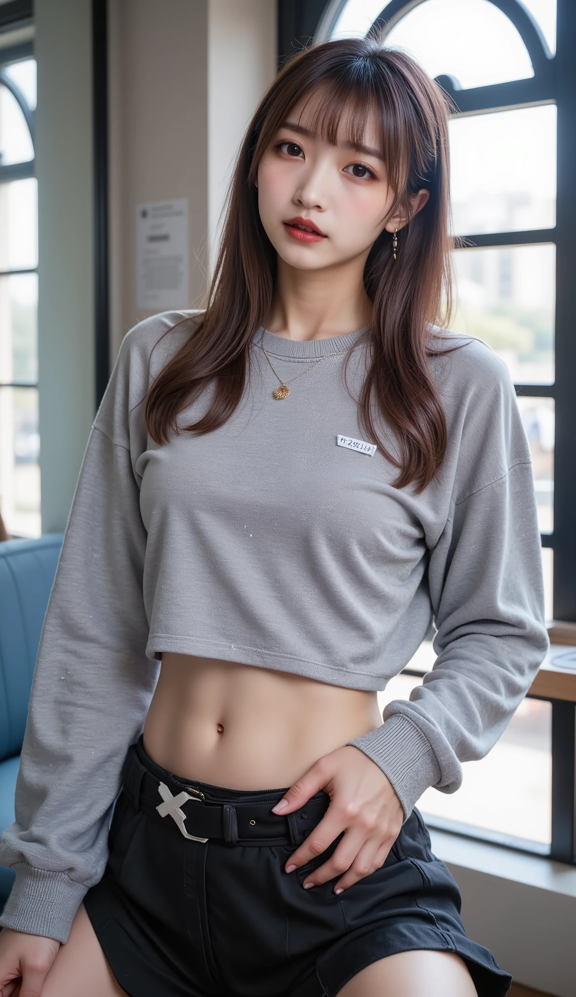 (((Correct sex education、公開 sex from behind))), (Sexy 3D Hologram:1.2, bright colors:1.2), (tech vibe:1.2), (detailed hands:1.2, perfect right hand:1.1,), The sci-fi aesthetic ,SOFT LIGHTING, full body, ((Cute clothes that accentuate breasts:1.2)), scene in the palm of a person's hand is real and beautiful,Highlighting a digital face, (s Idol:1.3、ish face:1.4、:1.4), beautiful small face, Moisturized Sexy Lips, medium hair, random hairstyle, dark eyes, cute girl's real and beautiful body, slender body line, Tight Waist, beautifully shaped crotch、thin thighs, beautiful feet, (perfect anatomy:1.3)