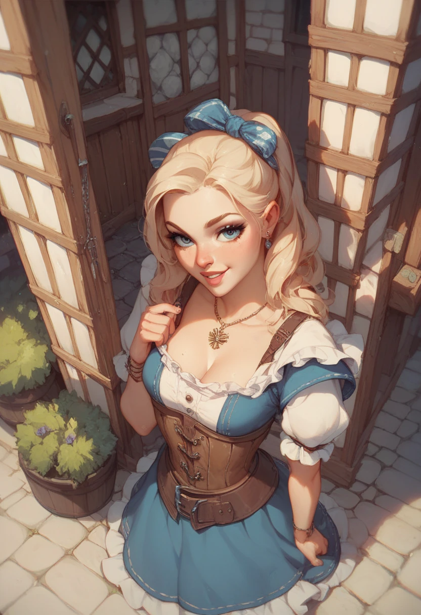 Create an illustrated, hand-drawn, full-color image of an anthropomorphic pig girl. The artwork should be rendered in the style of "Breath of the Wild," featuring warm lighting and shadows. Include graphite shading, stencil marks, and airbrushed acrylic paint effects. The image should be of the highest quality, a masterpiece with intricate details.
The pig girl should have a female, humanoid, furry appearance with grey skin. She should have luscious lips, a wide smile, and bright, expressive eyes, exuding beauty, cuteness, and adorableness. Ensure the image is high resolution and sharply detailed, with a detailed and vibrant background. Scarlett Johanson, Alison Brie, Dove Cameron
Incorporate mystical lighting in the background, creating a romantic and enchanting atmosphere.