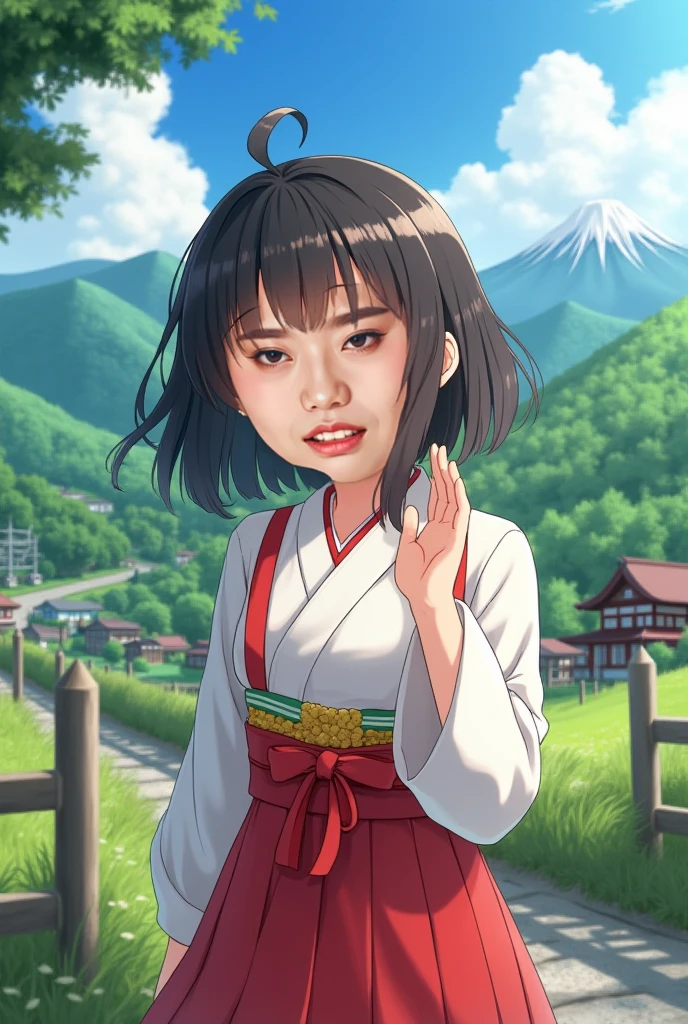 A Tohoku girl who loves to laugh