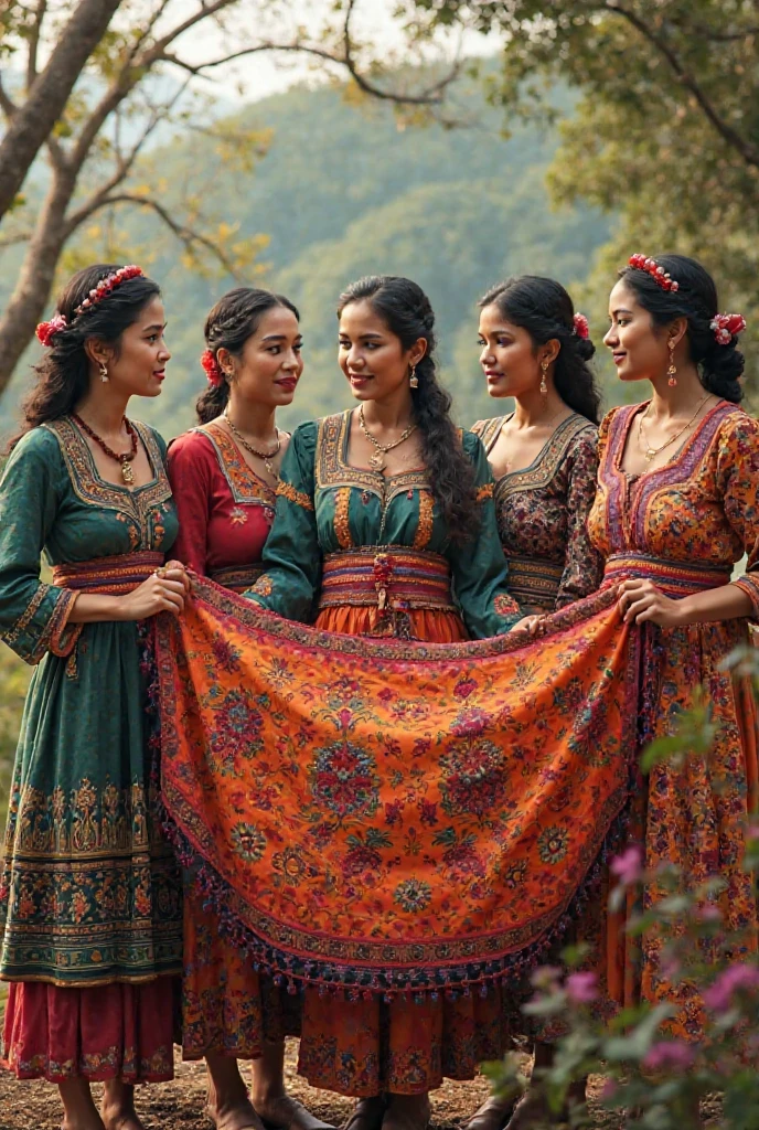 Create a prompt for gypsy images