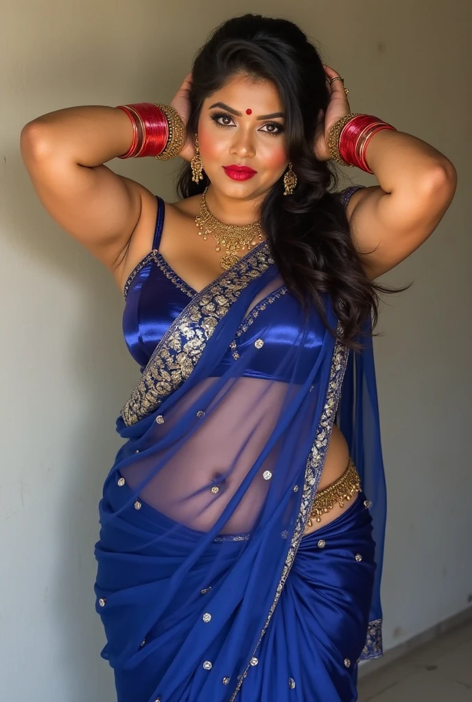 Hot sexy thick indian. Women big  saree 