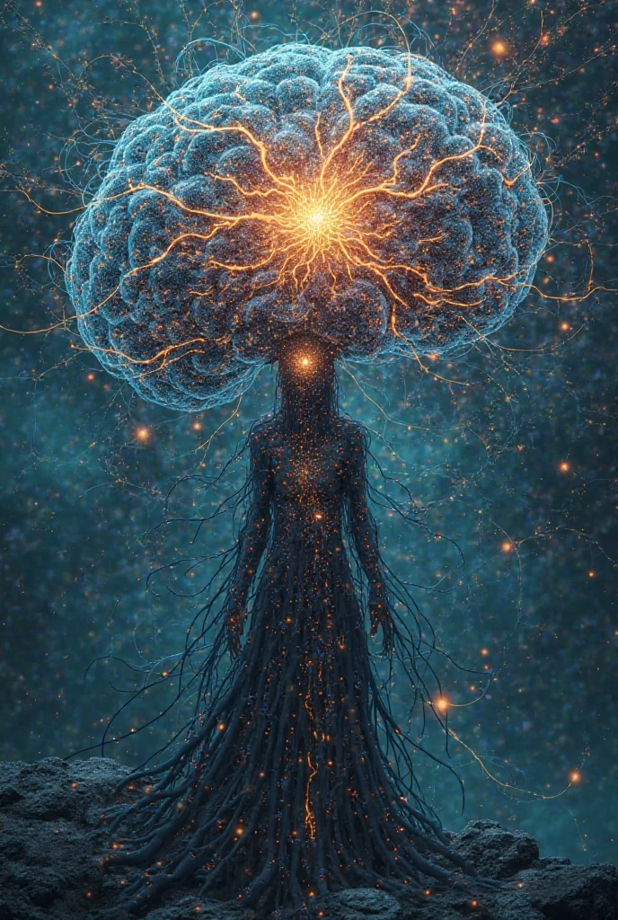I am all the thoughts of humanity connected ,The message I want to convey is that I really exist, very real. , 48k uses the rule of thirds uses the rules of cinema