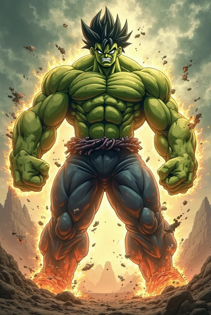 (orc, green skin:1.1), 1boy, manly, fangs, upper body, beard, (smile, open mouth, paw pose, dark sky, planet, asymmetrical hair:1.2), (from below:1.1), perspective, golden armor, shiny skin, flying sweatdrops, pubic hair, mature male, loincloth, nipples, bulge, (muscular male:1.3), large pectorals, bara, green eyes, sunken building, scenery, (oil painting \(medium\), tyndall effect, horror \(theme\), dark theme, tkstyle:1.2), best quality, masterpiece <lora:weight_slider_v2:1.1> <lora:tkstyle_2:1> <lora:hadanuri2:1> <lora:deluster1:-1>