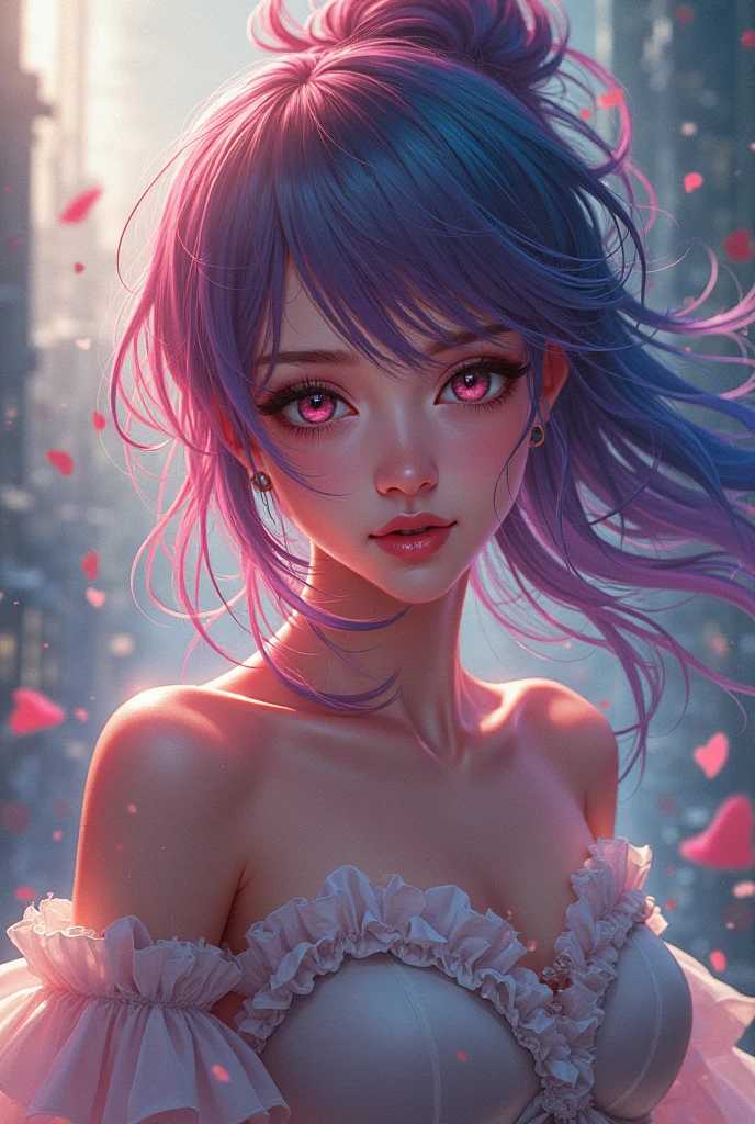Cute and hot anime girl