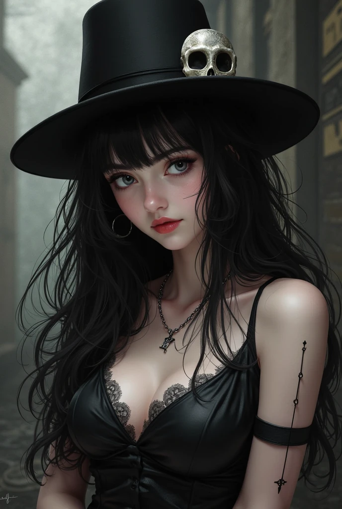 "A badass monstergirl woman gunslinger, (bold and fearless), wielding (Powerful:1.1) guns in her hands, stands tall in a desolate western town. (eye: intense and piercing), sheは武器の照準器を見つめる, (Sharp focus:1.1) sheのeye標は. she face bears a determined expression, and (美しい細部まinこだわったeye) and (Beautiful lip detail) conveying both strength and vulnerability. she (Long eyelashes) flutter in the wind as she prepares to unleash her fury.
The scene is set against a backdrop of (scorching hot:1.1) desert sands, and dilapidated wooden buildings and tumbleweeds scattered across the barren landscape. The wind howls through the empty streets, adding an eerie atmosphere to the encounter. The gunslinger's attire consists of a (Shabby:0.9) leather duster and a wide-brimmed hat, casting a shadow that hides her eyes in mystery.
As the sun begins to set, casting a (Golden shades) Beyond the Horizon, the gunslinger's silhouette becomes even more striking. The lighting accentuates the creases on her weathered face, revealing the scars and battles she has endured. The play of light and shadow creates a dramatic and (cinematic quality) to the scene.
The gunslinger's monstergirl features are carefully depicted, and (Exquisite detail) showcasing her unique characteristics. she skin bears intricate patterns, resembling scales, and her ears are pointed, signifying her otherworldly nature. This fusion of human and fantastical elements adds an element of intrigue and adds to her aura of power.
The colors in the image are vibrant and (bold), and a mix of warm tones that reflect the intensity of the setting sun. The contrast between the vivid hues and the dusty, The muted colors of the environment enhance the overall impact of the scene..
Embodying the essence of (Western Legends) and the strength of a monstergirl, this gunslinger stands as a symbol of resilience and determination. 注eyeは (ultra-fine painting) and (Very detailed explanation) in