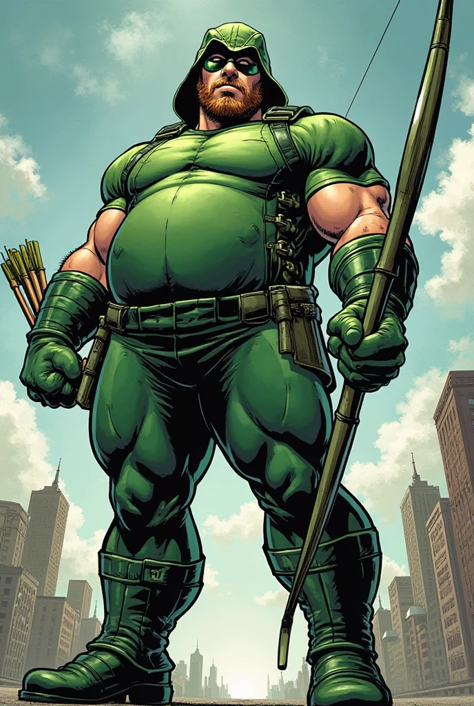 melhor qualidade, comics, desenho animado, imagem de uma abelha, olhando para o usuario, cor da abelha verde metalico, cores pisicodelicas