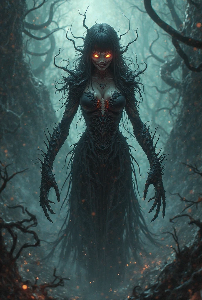 ((8k, extremely high-resolution, obra-prima))), generate a high-resolution image of a wraith, a malevolent spirit of a woman who wanders the mortal realm in search of souls to claim. O wraith deve ser representado como uma figura encoberta, her face obscured by a red cloth and her body shrouded in an ethereal, ghostly haze extremely sexy. O wraith deve estar segurando uma lanterna que emite uma luz espectral, which he uses to guide the souls he deems unworthy of resting until their final destination. The flashlight is attached to one of his hands wrapped in a spiked chain, and must swing under his outstretched arm as he points at the viewer. 

The setting should be bleak and scary, Portraying the Wraith as a harbinger of death and despair. The bottom is an icy cave, escura, a luz fraca, principalmente vinda da lanterna do espectro. Colors should be soft and threatening, com foco em tons de vermelho e azul. Use Stable Diffusion to ensure that the generated image is visually consistent and coherent, with a high level of detail and realism.