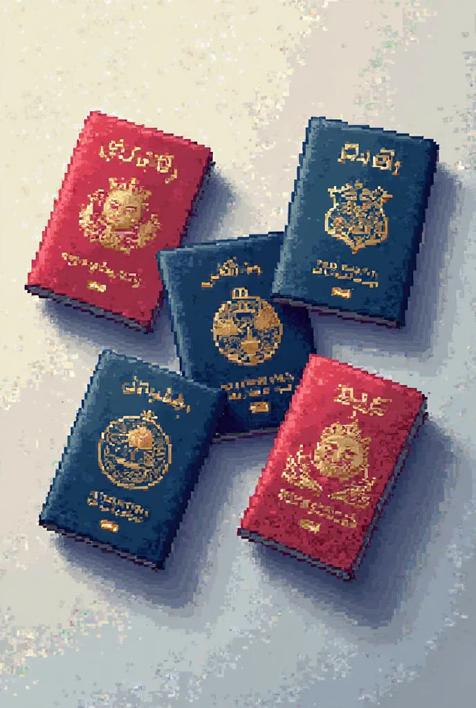 Picture of a Nigeria international passport 
