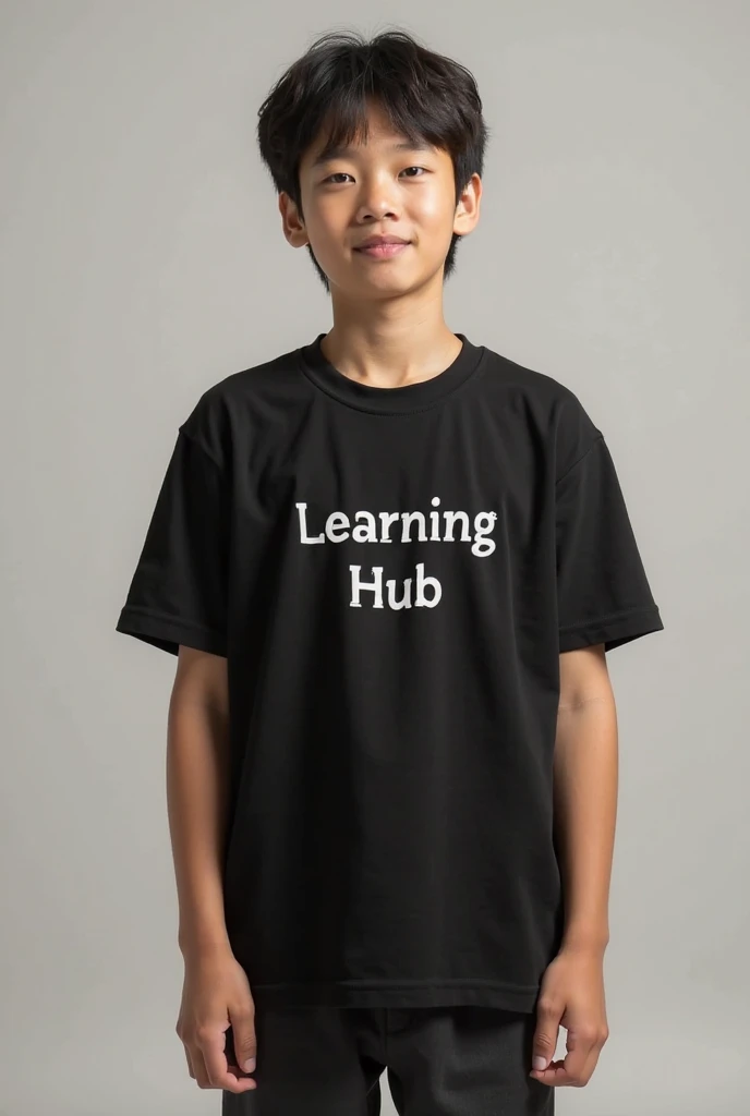 Confident kindergarten boy