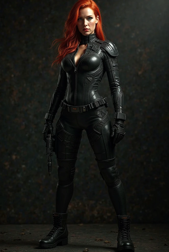 Make a black widow without a bikini