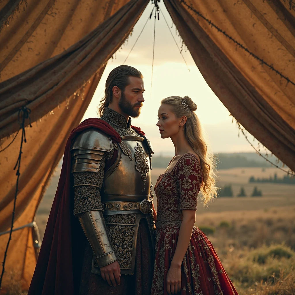 A woman in medieval costume stands beside a male warrior., Afterlife, Afterlife, Anti-Life, The style of mystery TV series, at last, After the battle, Arcane Style TV Series, Carbon transformation, aftermath, After Effects, Live-action movies, Alfredo and the afterlife, Life after the pandemic, Series on Netflix, Live-action movies