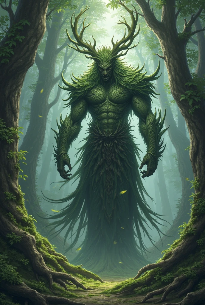 Gender is Male, fey creature, lord of the forest