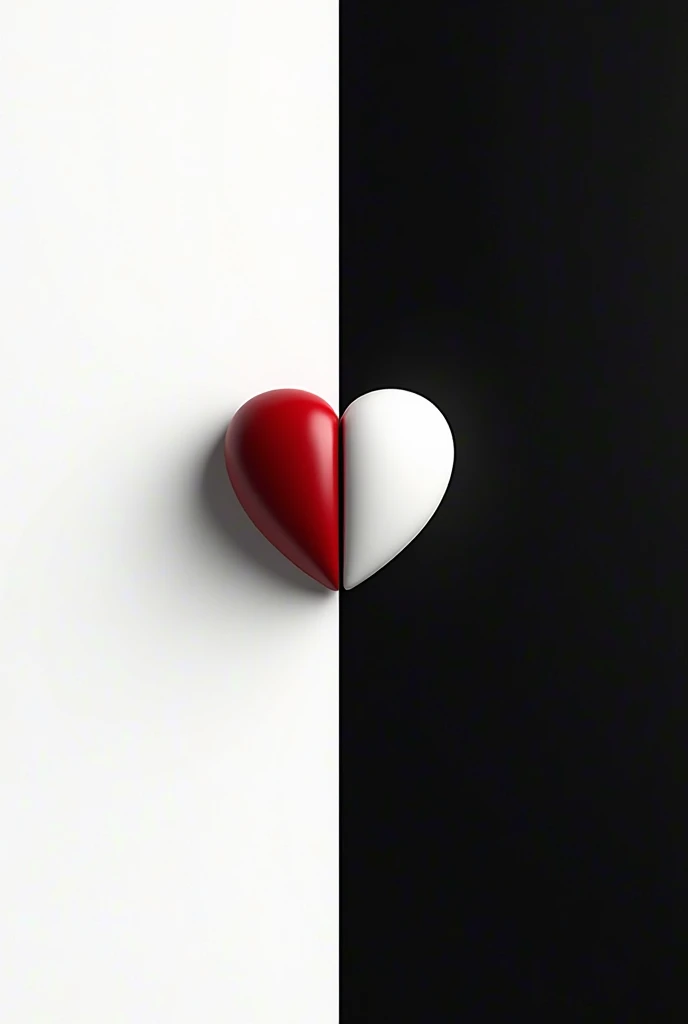 abstract art of love and hate,