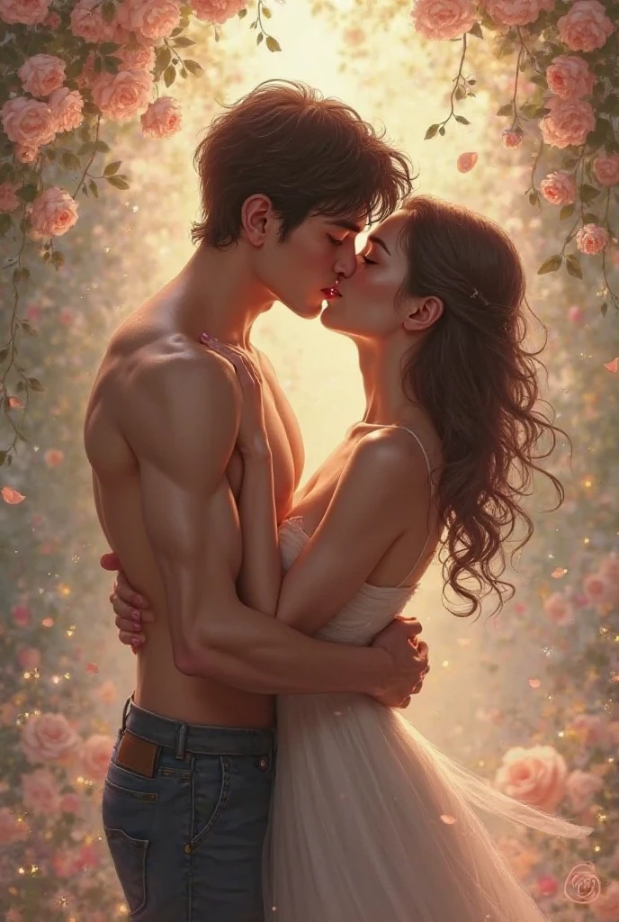 Sexy girl, big breast, in sex , nsfw, perfactnipple, nipple, ((big big boobs)),(( huge breasts)), perfact, , perfactpussy, perfactface, perfacteye, ((sexypose full nude)) ((man doing sex with girls))in flowers garden ((sex))