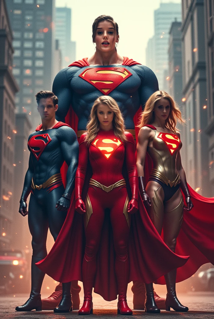 Group of superheroes
