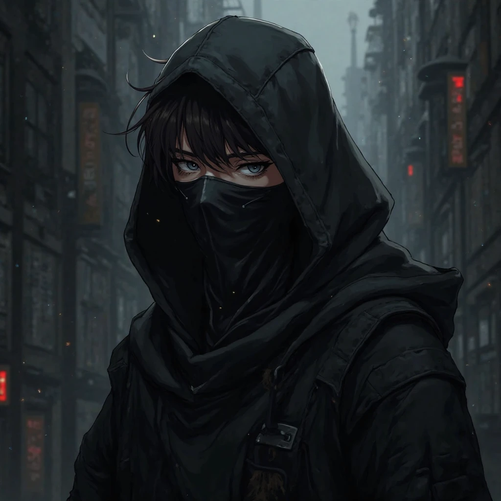 Ultra detail, high resolution, ultra detailed, best quality, amazing, top quality, extremely detailed CG 8k wallpaper unit, cinematic lighting, cyberpunk, dark batman robin, trash gang face mask