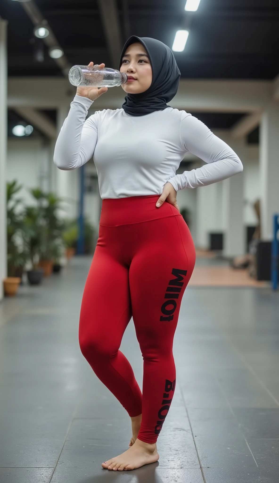1 girl, High resolution 1.2, (8k, RAW Photo, Best quality, Masterpiece), (realistic, photo-realistic:1.4), Ultra detailed, round face, kitchen in background, sexy, medium height, beautiful girl、 detailed kitchen、(realistic black eyes:1.3), indian girl with short fine black hair:1.3, short fine black hair:1.3, bun_head,,, flowing short black hair:1.3, Realistic skin tone, soft mouth, short black hair, very pretty, realistic faces、(8k、raw photography、premium 、masterpiece:1.2)、(realistic、photorealistic:1.37), wearing (red long sleeve t-shirt:1.1) , ((wearing white leggings)), pink sneakers, looking seductively, big breast, different erotic poses , different kneeling sexy poses (teasing, seductive, sexy), cameltoe, ((15 year old girl, (15 years old)), (( a picture of a beautiful 15 years old indian girl)), ((fit body)), ((front body shot)), potrait, (detailed fingers)