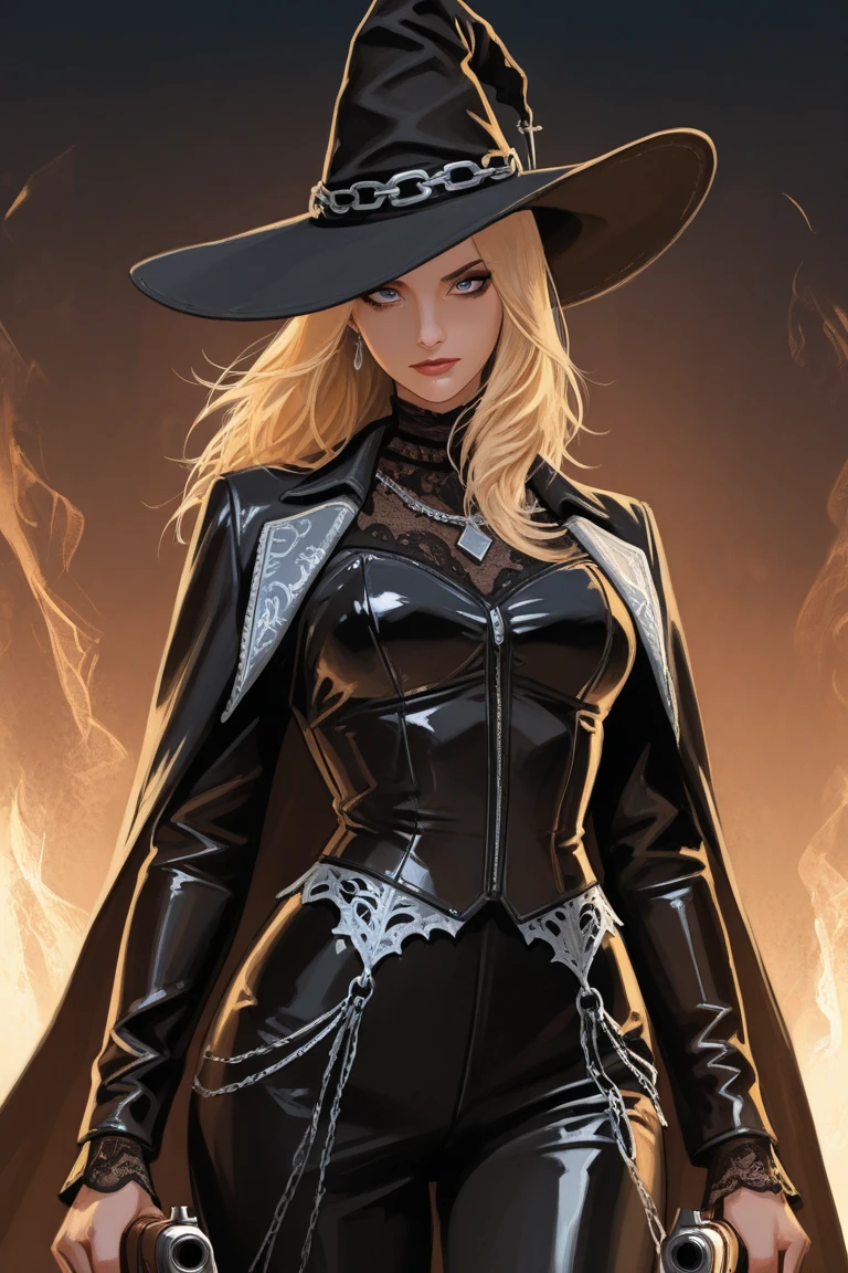 (wild west black and white 19th century photograph style: 1.5) picture of a female vampire cowboy in the desert night, a goth beauty, exquisite beautiful female vampire, ((anatomically correct: 1.5), (ultra detailed face: 1.2), best detailed face, red glowing eyes, full body, busty, wearing white bottom shirt, short skirt, dynamic color. wearing (Gambler Crease hat: 1.2), wearing high heeled boots, wearing open black trench coat, flowing trench coat, (pistol in a holster: 1.1), it is night time in the desert, moon light. moon rays, west America desert canyon background, Hyperrealism style, vibrant, Ultra-high resolution, High Contrast, (masterpiece:1.5), highest quality, Best aesthetics), best details, best quality, highres, ultra wide angle, 16k, [ultra detailed], masterpiece, best quality, (extremely detailed) RAW, chumbasket art style, rpg portrait photograph,