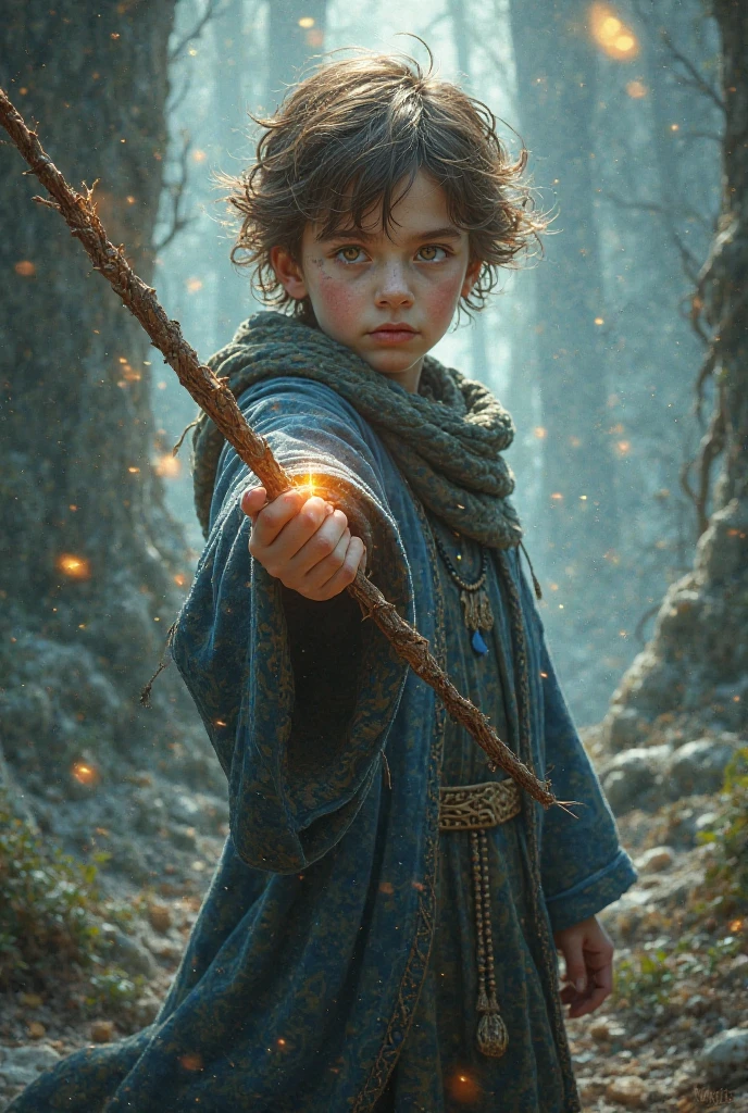 Magical witch boy