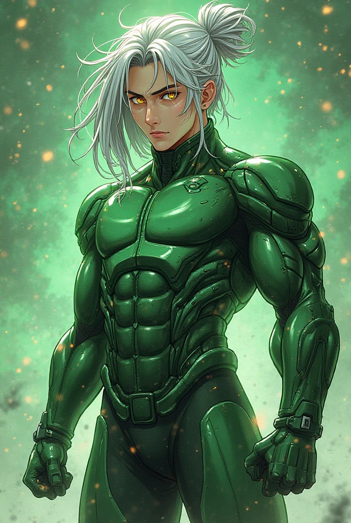 (masterpiece, best quality), man, wearing micro thong, see-through thong , mushroom water world, wide angle, athletic body, male, iridescent skin, flat chest, silver eyes, green hair styled in spikes, determined expression, bioluminescent lighting, small waist, broad chest, big mane, slim scruffy, muscular , illustration, watercolor ink sketch, (best quality)), intricate detailed,solo, masterpiece,