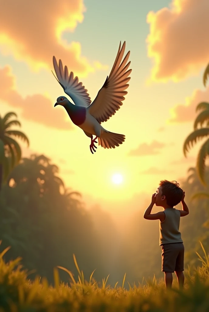 movie picture quality，style of disney animation，Disney animated films，A fat uncle swims in the sea with a koi in his arms，short detailed hair，Denim suspenders，The barefoot，depth of fields，high light，Real light，Ray traching，oc rendered，Hyper-realistic，best qualtiy，8K，Works of masters，super-fine，Detailed pubic hair，Correct anatomy，sharp focus on eyes，Bokeh，Facial features are carefully depicted