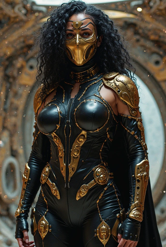 <lora:quiron_NikkyRider_v4_lora:0.66>
(realistic), cinematic photo, NikkyRiderQuiron woman, Nikky Rider wearing superheroine Gamora costume with (metallic details), dynamic posture , insane level of details, trending on artstation, cinematic light, side lighting, best shadow,
8k uhd, dslr, soft lighting, high quality, film grain, Fujifilm XT3,
