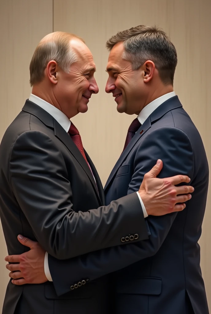 Robert Fico kisses Viktor Orban