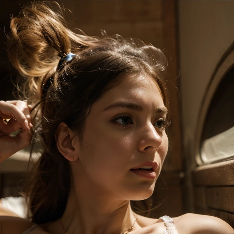 Homme nu bien viril avec une grosse bite prends une jeune femme en levrette