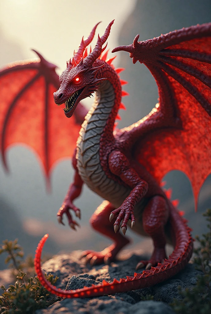 score_9, score_8_up, score_7_up, score_6_up, (solo), creature, (dragon:1.8), magma dragon, (gargantuan:1.4), red scales, large black wings, muscular head, muscular body, long horns, yellow dragon eyes, sharp teets, detailed scales, open mouth, (agressive:1.6), (threatening:1.9), guarding the top of a high mountain, (medieval castle:0.3),(night:1.8), (dark sky:1.8), sky full off stars, (milky way:1.2), realistic, best quality, hi res, 8k, absurdes