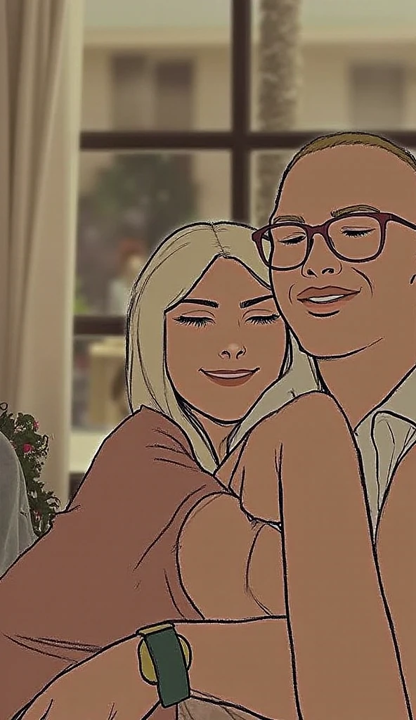 Smiling man and woman taking selfie at party, in São Paulo, by Nándor Katona, david rios ferreira, wpol and sarasti, with godray, by Luis Miranda, portrait of two people, inspired by Francis Souza, malika favre, 8k selfie photography, photo taken in 2018, happy couple, ([Rashida Jones | Linda Cardellini]:0.7), centered, realistic, professional,
