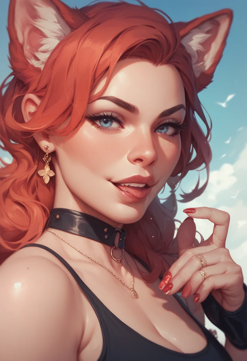 (Best Quality, 8K, Masterpiece, HDR, Soft Lighting, Picture Perfect, Realistic, Vivid), Summer valley covered with flowers, grass and flying elemental lights, Catwoman stands, she has a beautiful face with brown eyes, long windy flaming red hair and tattoos all over her body, arms and legs, she is dressed in some kind of floral outfit, there is a windy aura around her, (ultra high quality fantasy art, dark fantasy style, masterpiece, ultra high quality character design, 8k quality anime art , Realistic Anime Art, Highest Quality Wallpaper Illustration, Detailed Ultra High Quality Accurate Face, High Quality Design and Accurate Physics), Color Difference, Depth of Field, Dramatic Shadows, Ray Tracing, Best Quality, Highly Detailed CG, 8K Wallpapers, [Carefully Rendered hair [Read more about beautiful and shiny hair]] ,(Perfect hand detail [Beautiful fingers without breakage [Beautiful nails]],(Perfect anatomy (Perfect proportions)) [[Resembles the whole body]],[Perfect color combination (Accurate simulation of interaction light and material)], [Visual art that conveys the meaning of history]