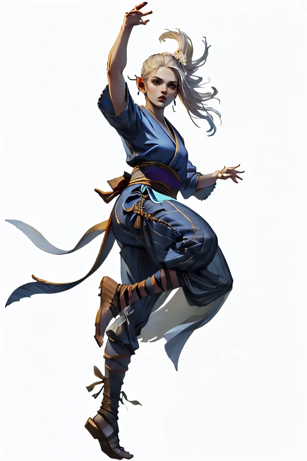 (full body image, forbidden to cut or not appear from head to toe, PNG format , transparent background, white background, theme luta, rpg) &&&&& (high quality, masterpiece) &&&&& karateka.