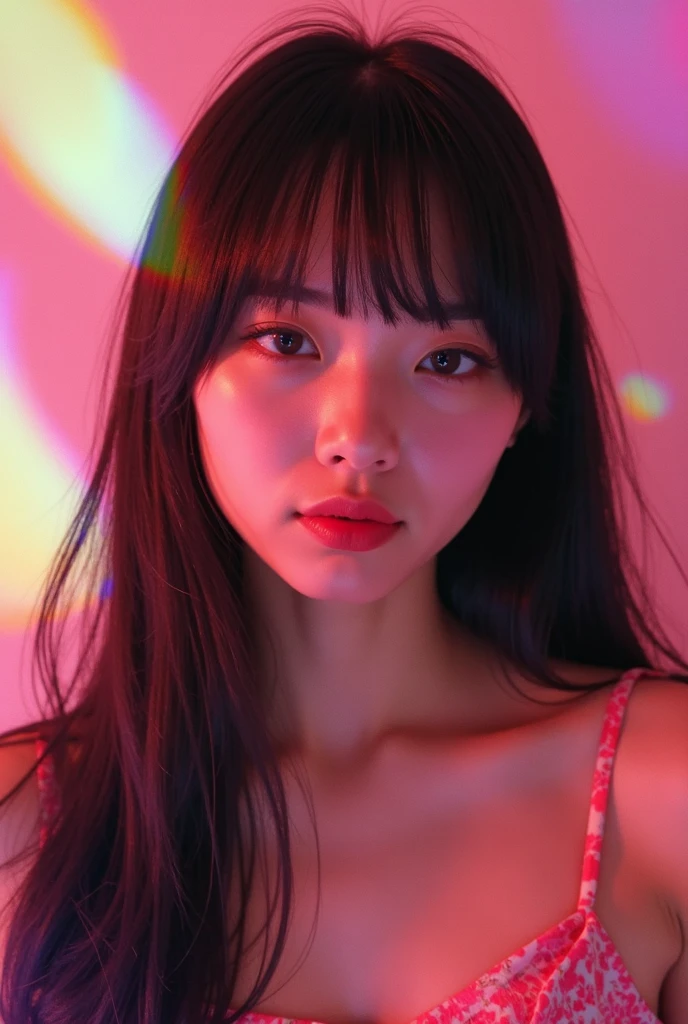 award winning portrait photography. A photo of ((JangEunYoung)), outside, street, sidewalk, , neon signs, tokyo, seoul, hong kong, kabukichou, shibuya, roppongi, shinjuku, 4K, 8K, hyperreal, photorealistic, 50 ISO.