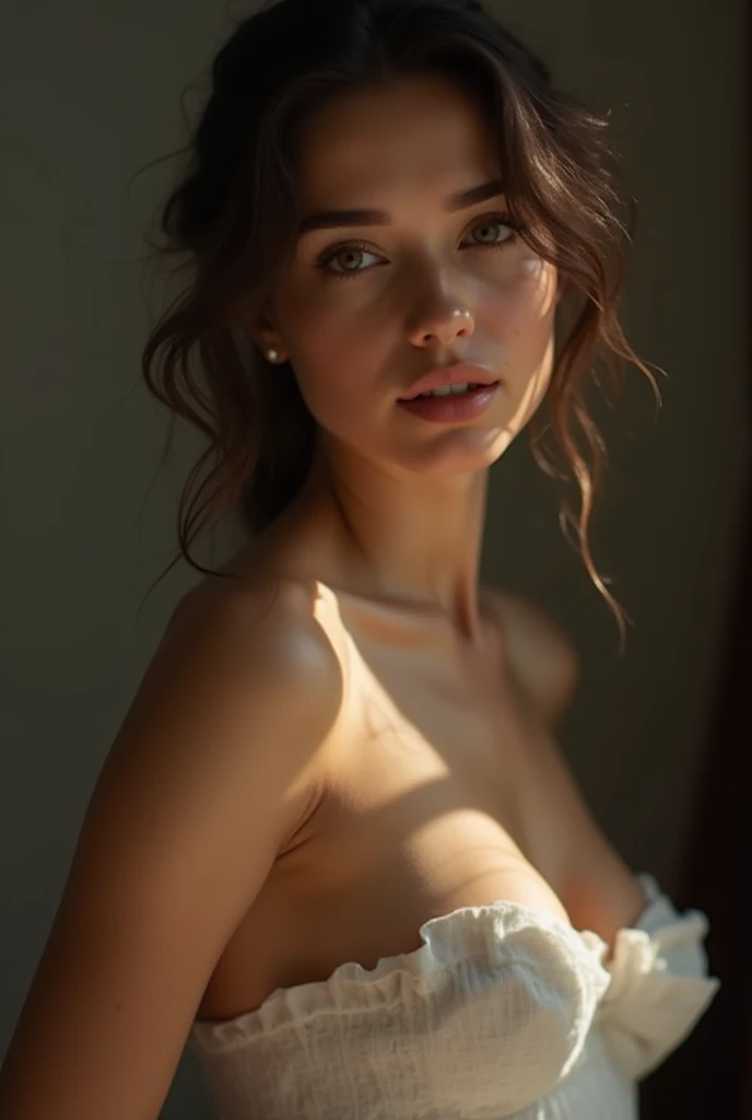 Woman with underwear