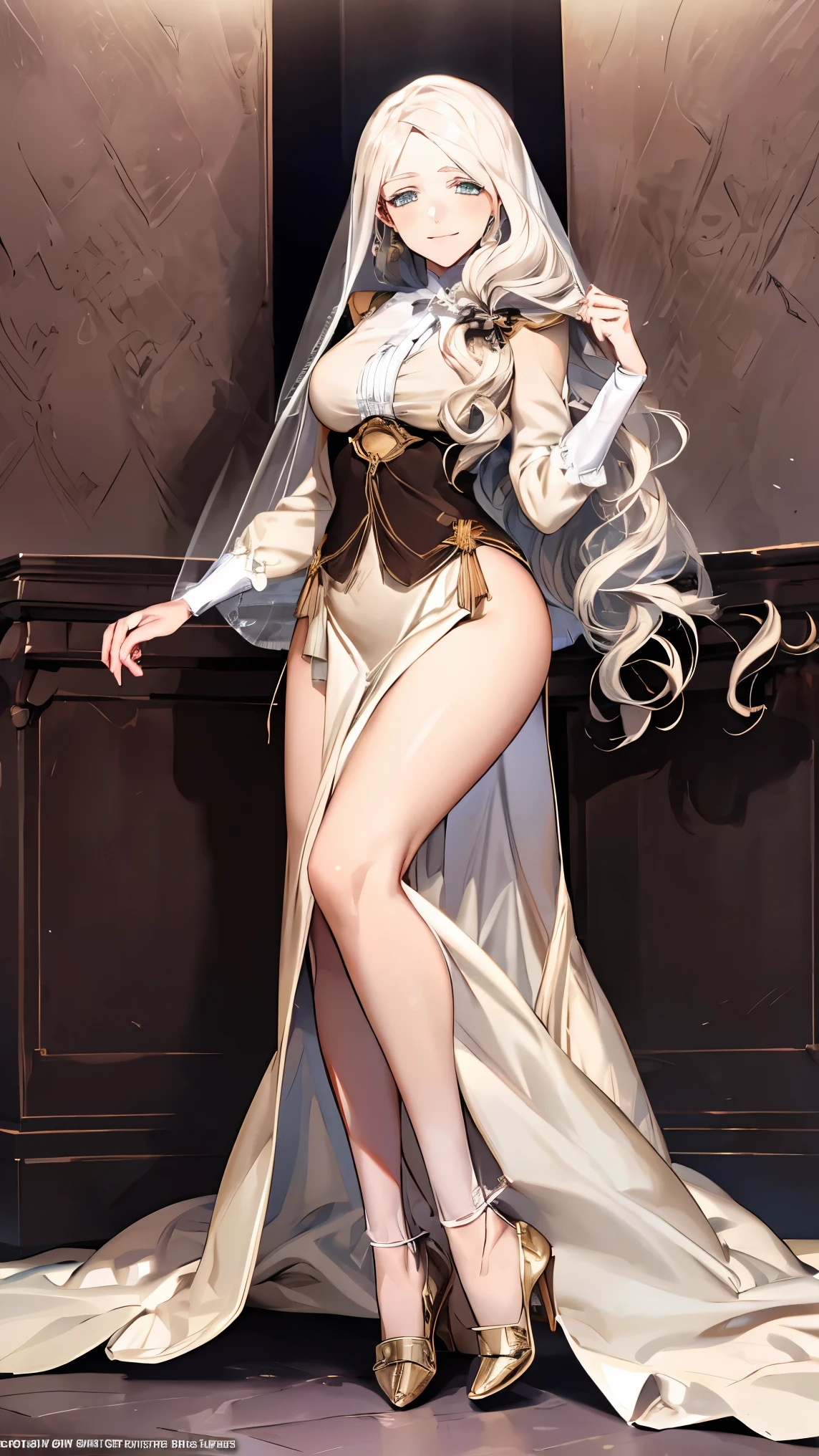 Best quality, best definition, best art, artwork, beautiful, painting, white hair, long white hair, perfect hair, long hair, perfect skin, black skin, brown skin, black skin, dress, long white dress, white dress, greek goddess dress, full body, whole body.
