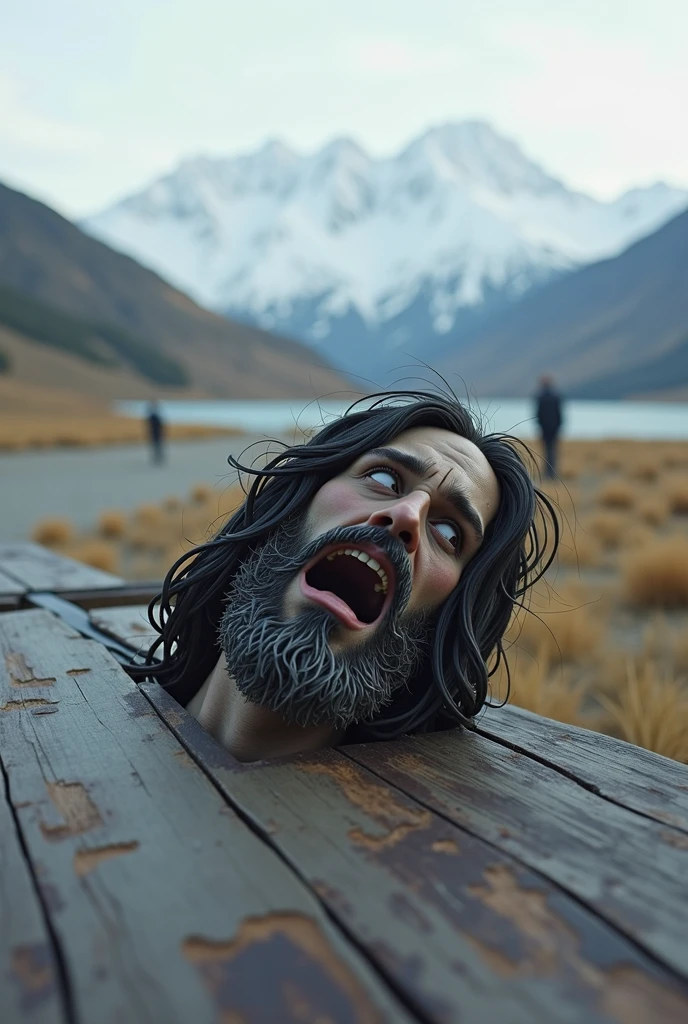 We need such an image in which Jesus has fallen into a ditch and he has two pairs of hands and both hands too and he has fallen into a ditch and he is made of ice.