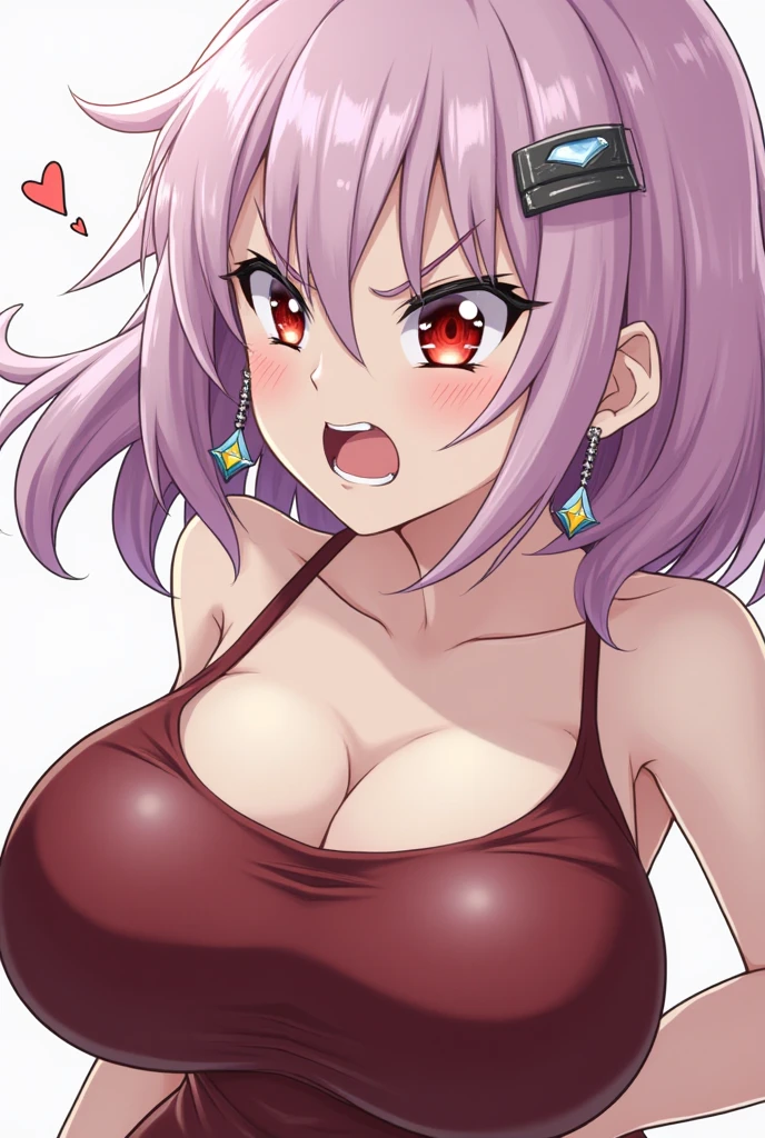 Masterpiece, best quality, Masterpiece, best quality, 1 woman , pink hair , red eyes , sly face , black bikini , big breasts , abdomen , stretch arms , alley ,
